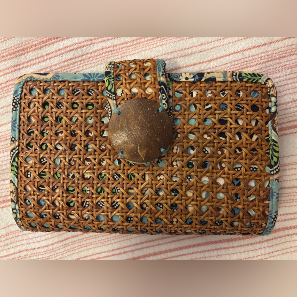 Vintage Vera Bradley Tiki Clutch Purse